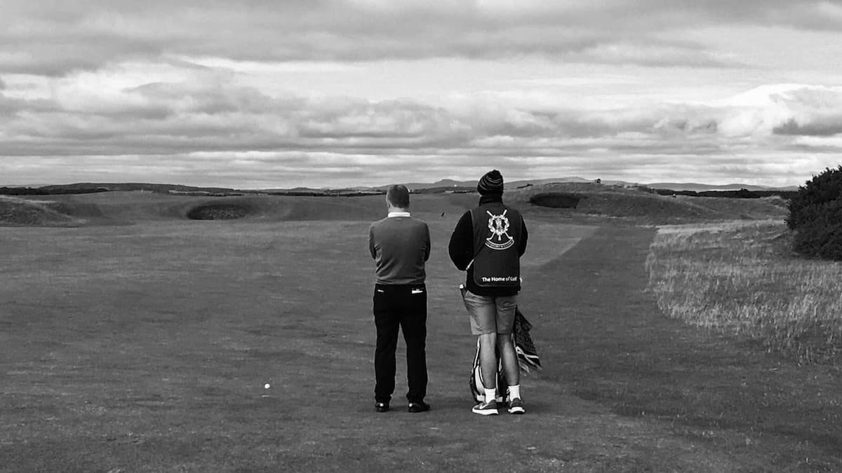 My Caddy in St Andrews