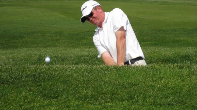 On the course
